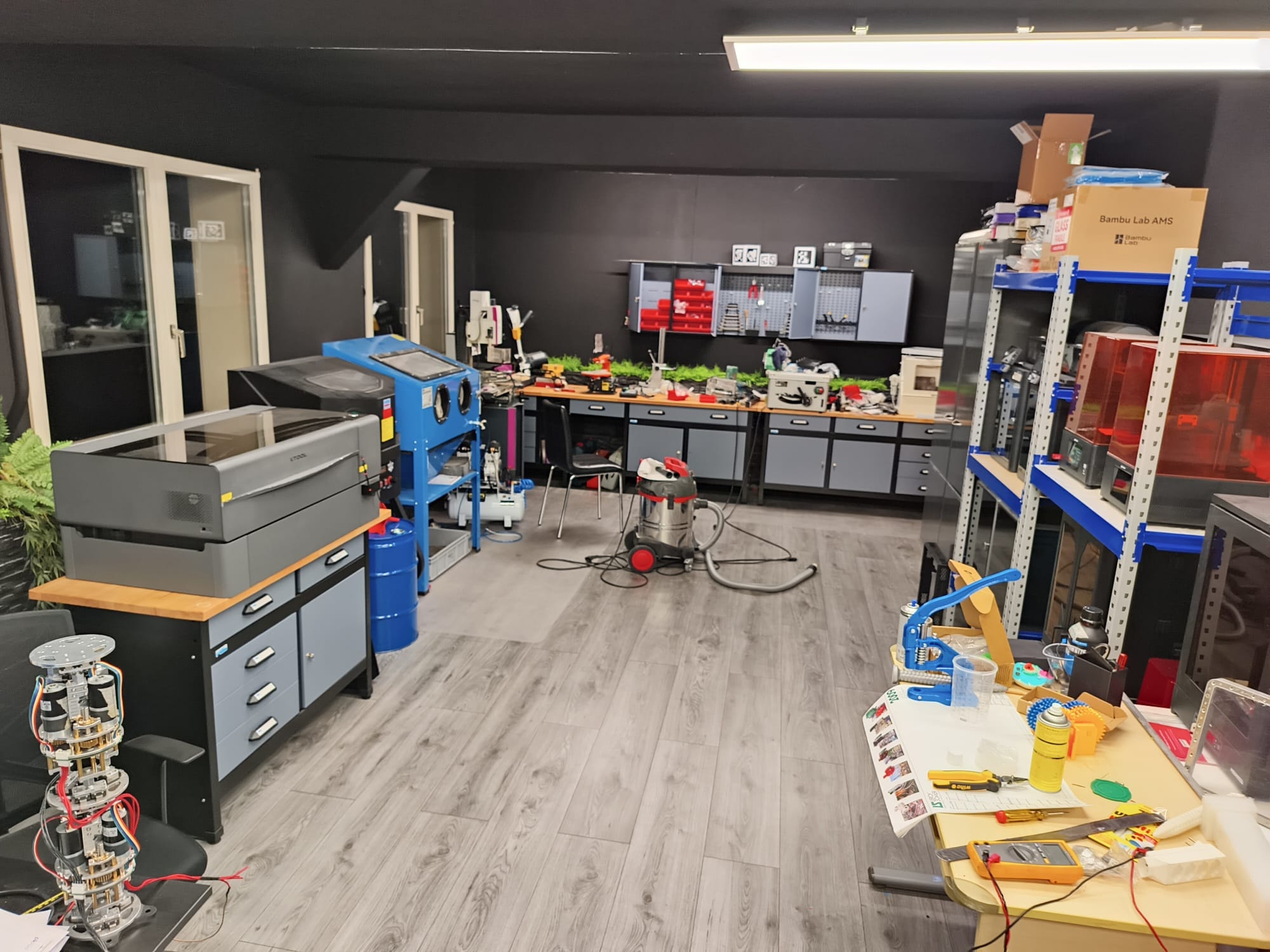 Blick in die Werkstatt